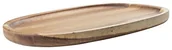 Wyposażenie lokali gastronomicznych - Verlo Talerz drewniany owalny 20x30 cm V-30064 - miniaturka - grafika 1