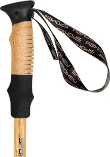 Spokey Kije trekkingowe 105-135 cm z ekologicznych materiałów BASTONE - Kije trekkingowe - miniaturka - grafika 4
