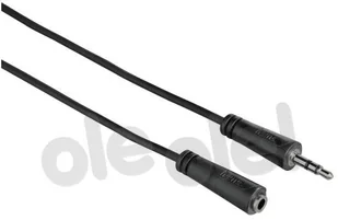 Hama 3.5mm M/F 5m kabel audio 00122315 - Kable - miniaturka - grafika 2