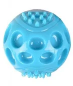 Zabawki dla psów - Flamingo Wido TPR Piłka niebieska 7cm [519495] - miniaturka - grafika 1