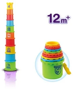 Dumel Kubeczkowy Zamek 42500 - Grzechotki dla dzieci - miniaturka - grafika 4