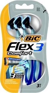 BiC Maszynka do golenia Flex 3 Comfort 3 sztuki - Maszynki do golenia i wkłady - miniaturka - grafika 2