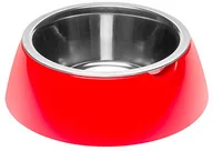 Miski dla kotów - FERPLAST Jolie miska czerwona 0,5 l - miniaturka - grafika 1
