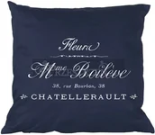 Poduszki dekoracyjne - French home PODUSZKA OZDOBNA FRENCH HOME - MADAME BLUE - miniaturka - grafika 1