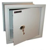 Sejfy i kasy pancerne - Konsmetal Sejf ścienny Koliber KSN45K Laptop Zamek elektroniczny 9506-537D9 - miniaturka - grafika 1