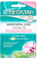 Maseczki do twarzy - Geomar końcowe isierende ANTISTRESS-maska na twarz z aloe vera 2 X 7,5ml GEO00007 - miniaturka - grafika 1