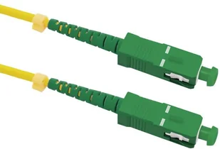 Qoltec Patchcord Światłowodowy SC/APC - SC/APC SM 9/125 G652D 5m 54284 - Patchcordy - miniaturka - grafika 2