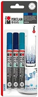 Kubki - Marabu 012300082  zestaw pisaków do porcelany i szkła, 5 sztuk, uniwersalna końcówka 1-2 mm (012300085) - miniaturka - grafika 1