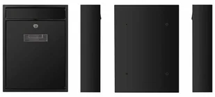 Velleman Perel Skrzynka na listy Ibiza, czarna, BG40002 - Skrzynki na listy - miniaturka - grafika 3