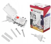 Rozgałęźniki i multiswitche do TV-SAT - Opticum Wzmacniacz antenowy Rozgałęźnik WA-40 - miniaturka - grafika 1