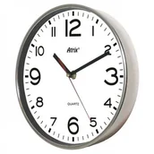 Zegary - Atrix Zegar ścienny z metalizowaną ramką WD ATE2019WD - miniaturka - grafika 1