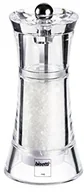 Pojemniki na przyprawy - Bisetti 8710s młynek do soli, akryl, 13 cm, przezroczysty 8710S - miniaturka - grafika 1