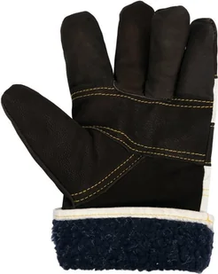 Vorel RĘKAWICE OCIEPLANE SKÓRA BAWEŁNA 74003 - Rękawice robocze - miniaturka - grafika 2