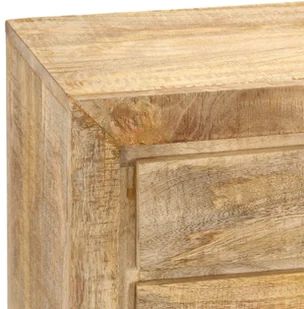 vidaXL vidaXL Szafka, 120x30x75 cm, lite drewno mango - Szafki do salonu - miniaturka - grafika 7