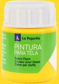 Farby i media malarskie - La Pajarita Farba do Tkanin 25 ml Królewski Żółty LP-T-12-112871 - miniaturka - grafika 1