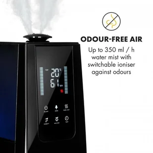 Nawilżacz powietrza Klarstein XJ3-VapoAir-BL - Nawilżacze powietrza - miniaturka - grafika 4