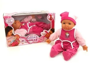 Brimarex Lalka Rozalka Bobasmówi i pije 6826 - Lalki dla dziewczynek - miniaturka - grafika 2