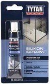 Silikony - Tytan Silikon SANITARNY Bezbarwny 20ml - miniaturka - grafika 1
