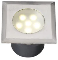 Lampy ogrodowe - GARDENLIGHT Lampa zewnętrzna LED LEDA Gardenlight, stal nierdzewna, srebrny 4040601 4040601 - miniaturka - grafika 1