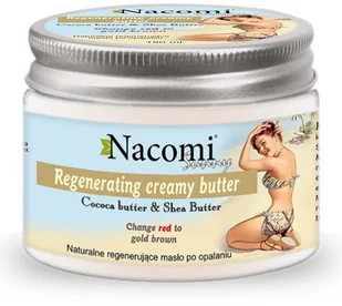 Nacomi Masło do ciała REGENERUJĄCE skórę po opalaniu 150 ml - Kosmetyki po opalaniu - miniaturka - grafika 4