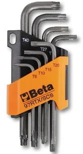 Beta Tools 8-częściowy zestaw kluczy Torx 97RTX/SC8, stal, 000970263 - Klucze i nasadki - miniaturka - grafika 2