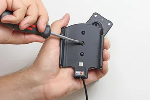 Brodit AB Uchwyt do Huawei P9 z wbudowanym kablem USB oraz ładowarką samochodową 521884 - Uchwyty samochodowe do telefonów - miniaturka - grafika 2