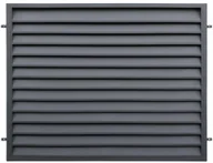 Ogrodzenia - Polbram Przęsło ogrodzeniowe KRETA 200 x 150 cm antracyt - miniaturka - grafika 1