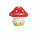 Wyposażenie pokoiku dziecięcego - SKARBONKA ceramiczna Grzyb Grzybek Muchomor - miniaturka - grafika 1