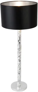 Hollander Lampa stołowa Cancelliere Rotonda srebrna 79 cm - Lampy stojące - miniaturka - grafika 4