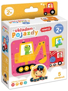 CzuCzu Układam Pojazdy - Książki edukacyjne - miniaturka - grafika 2