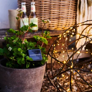 Solar Sirius Łańcuch solarny LED Knirke 7,9 m 80 LED - Lampy ogrodowe - miniaturka - grafika 3