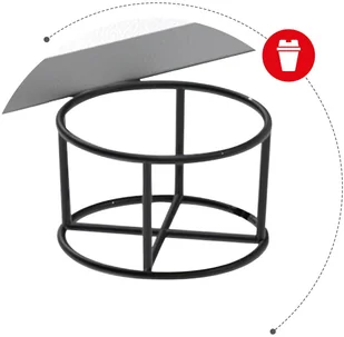 HUZARO Ultra nowoczesne narożne biurko gamingowe Hero 6.3 białe Hero 6.3 white - Biurka gamingowe - miniaturka - grafika 21