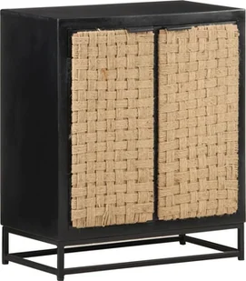 vidaXL Lumarko Szafka, 60x35x70 cm, lite drewno mango 323493 - Szafki do salonu - miniaturka - grafika 3