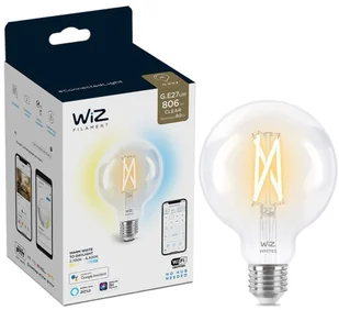 WiZ WiZ Filament globe G125 E27 przezroczysta 929003017801 - Systemy inteligentnych domów - miniaturka - grafika 2