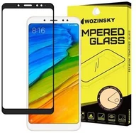 Szkła hartowane na telefon - Wozinsky Super Wytrzymałe Szkło Hartowane Full Glue Na Cały Ekran Z Ramką Case Friendly Xiaomi Redmi Note 5 dual Camera) Redmi Note 5 Pro Czarny - miniaturka - grafika 1
