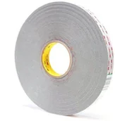 Taśmy klejące - 3M VHB 4936-P, 12 mm x 3 m, szary dwustronna taśma klejąca akrylowa, 0,64 mm - miniaturka - grafika 1