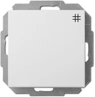 Gniazdka elektryczne - Berker krzyżowy Elektro-Plast Sentia biały - miniaturka - grafika 1