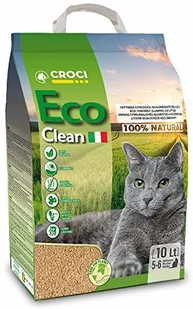 Croci croci c4025695 Eco Clean, przyjazny dla środowiska dla kotów rozsypywania, 10 litrów - Żwirek dla kotów Croci croci c4025695 Eco Clean, przyjazny dla środowiska dla kotów rozsypywania, 10 litrów - Żwirek dla kotów - miniaturka - grafika 1