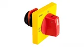 Wyłączniki światła i elektryczne - lovato Napęd drzwiowy czerwono-żółty z blokadą GAX63 GAX63 - miniaturka - grafika 1