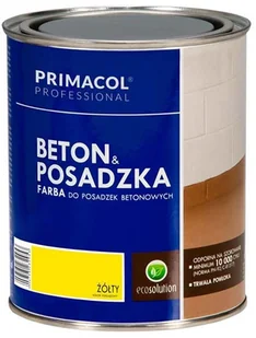 Primacol Farba do posadzek betonowych żółty 750 ml - Farby zewnętrzne - miniaturka - grafika 2