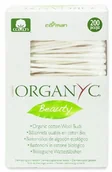 Waciki, płatki i patyczki kosmetyczne - Organyc organyc pałeczki higieniczne opakowanie jest wykonana ze 100% ekologicznej bawełny o biologicznie degradowalnych, 4er Pack (4 X 200 sztuk) ORGBT01AMA - miniaturka - grafika 1