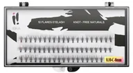 Sztuczne rzęsy i akcesoria - Ibra Ibra - ,,NATURALS'' FLARES EYELASH - KNOT-FREE - Kępki sztucznych rzęs - 0.07-C-10 mm IBR1EN010 - miniaturka - grafika 1