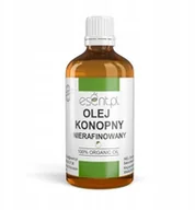 Olejki do ciała i włosów - Olej Konopny nierafinowany, zimnotłoczony 100 ml - miniaturka - grafika 1