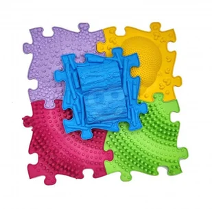 Woopie WOOPIE Mata Sensoryczna Ortopedyczna Puzzle 5 el. 30197 - Puzzle - miniaturka - grafika 3