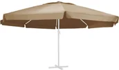 Parasole ogrodowe - vidaXL Pokrycie do parasola ogrodowego, kolor taupe, 600 cm 312549 - miniaturka - grafika 1