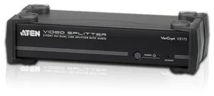 Aten 2 PORT DVI Dual Link Splitter W/Audio W/ EU ADP (VS172-A7-G) - Przełączniki KVM - miniaturka - grafika 4