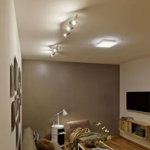 LEDVANCE Niclas reflektor LED, nikiel, 3-pkt. - Lampy sufitowe - miniaturka - grafika 4