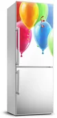 Naklejki na drzwi i meble - Naklejka Tapeta na lodówkę Kolorowe balony - miniaturka - grafika 1