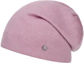 Czapki damskie - Merino Czapka Beanie Fine Long by Lierys, różowy, One Size - miniaturka - grafika 1