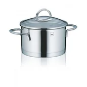 Garnki - Kela STALOWY GARNEK Z POKRYWKĄ CAILIN INDUKCJA 2,0 L 16 CM FREEFORM KE-10958 - miniaturka - grafika 1